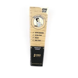 Blazy Susan King Size Unbleached Pre Rolled Cones