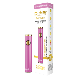 Dime Industries 5th Generation 510 Thread Battery - Magenta (2023)