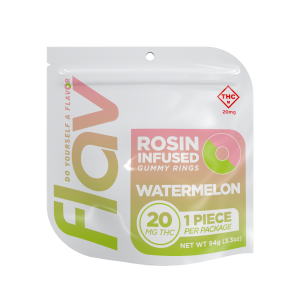 Watermelon Hash Rosin Ring - 20mg