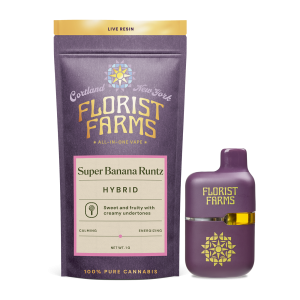 Super Banana Runtz | Hybrid | Pure Live Resin | All-In-One-Vape | 1G