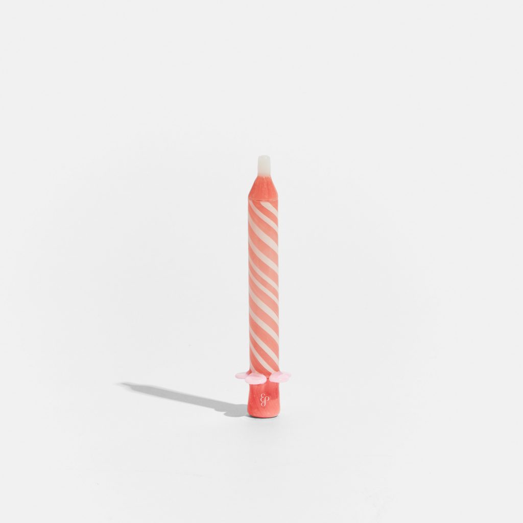 Candle One Hitter in Carnation Pink