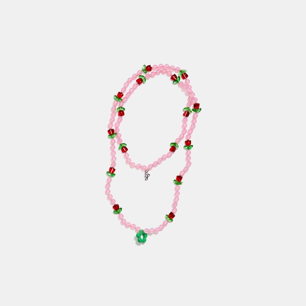 Flower Lanyard Vape Holder Pink