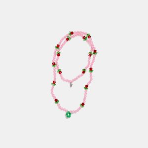 Flower Lanyard Vape Holder Pink