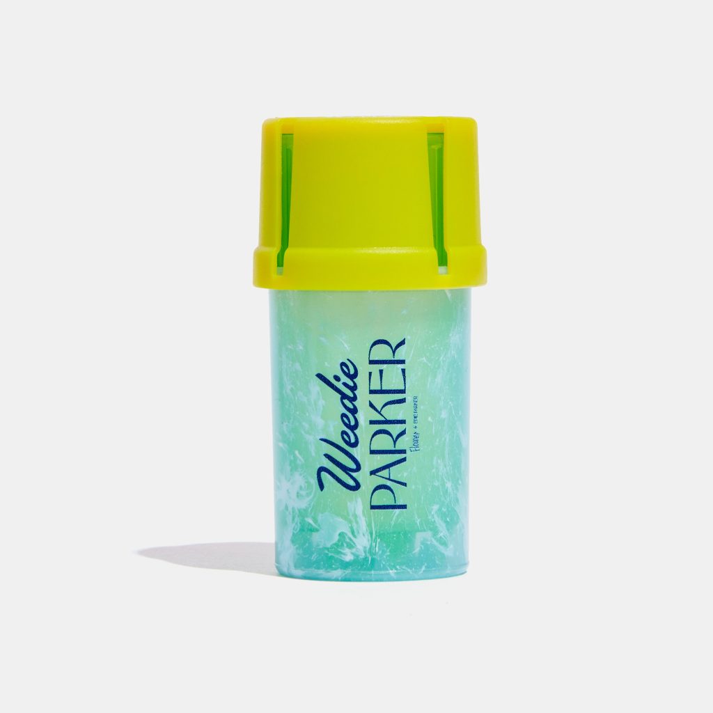 Grinder Case in Light Blue Marble
