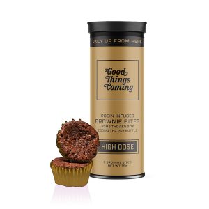 250mg Live Rosin Brownie Bites
