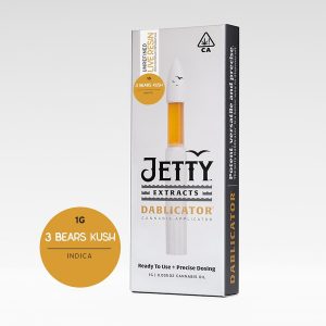 3 Bears Kush UNREFINED Live Resin Dablicator™ Oil Applicator 1g