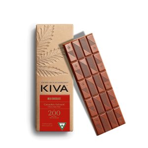 10mg Kiva High Dose Milk Chocolate Bar 200mg THC total