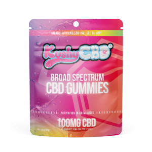 KUSHY PUNCH - KUSHY CBD PEACH GUMMY 100MG