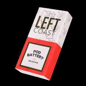 Left Coast Pod Battery Kit RED EDITION