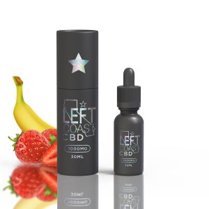 Left Coast Tincture 1000MG Strawberry Banana