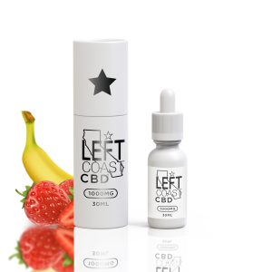 Left Coast Tincture 500MG Strawberry Banana