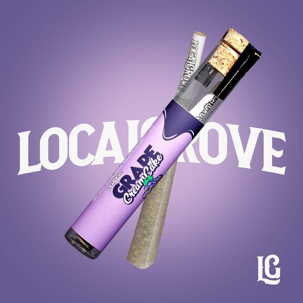 Grape Cream Cake Preroll