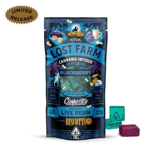 10mg Lost Farm 'Blackberry x Biscotti' Chews 100mg THC total