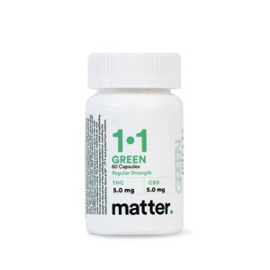 1:1 Green Capsules 200mg 20-pack