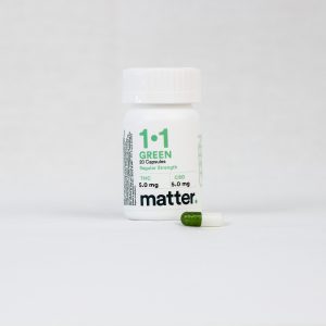 1:1 Green Regular Strength Capsules 30-pack