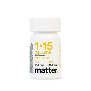 1:15 Yellow Capsule 500mg 20-pack