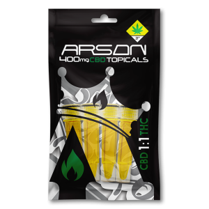 ARSON 400mg 1:1 CBD Topicals [4pk]