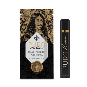 1g Rosin Disposable | King Louis XIII