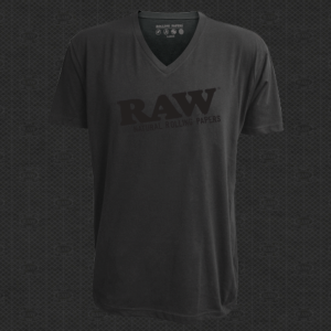 Black on Black V-Neck Tee Unisex