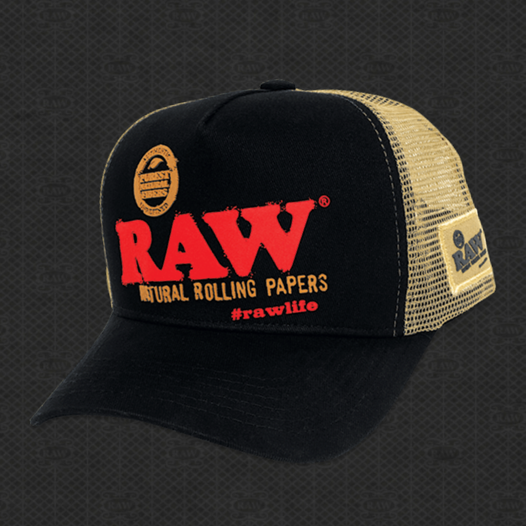 Brazil Black Trucker Hat