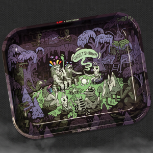 Ghostshrimp Rolling Tray Large