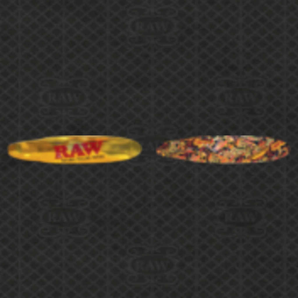 Gold Foil Retro Ducktail Longboard