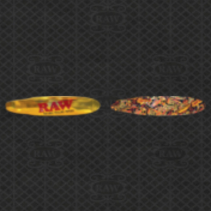 Gold Foil Retro Ducktail Longboard