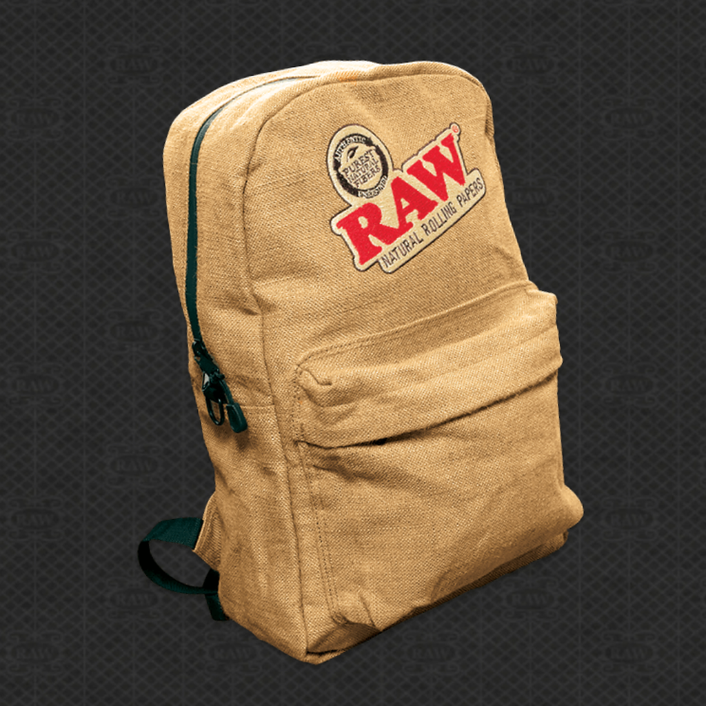 Lower Key Burlap Backpack