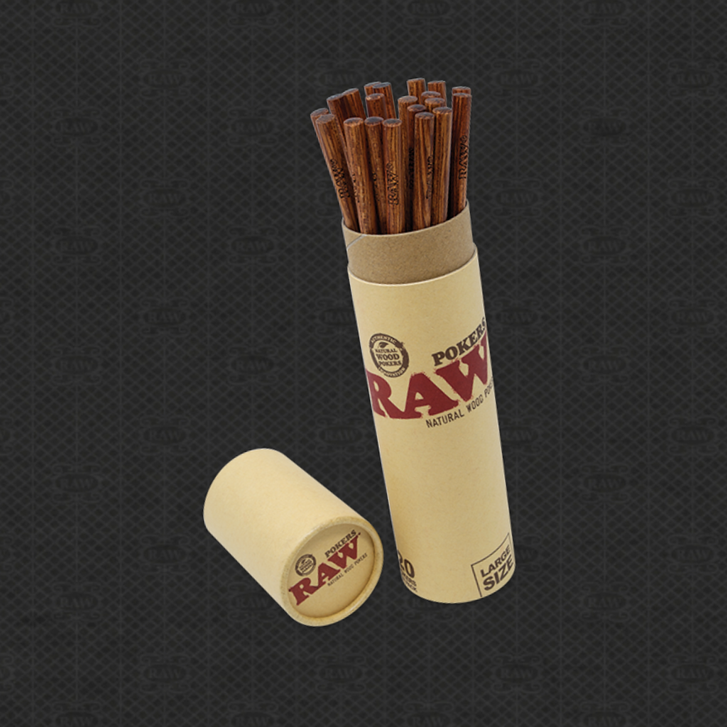 Natural Wood Pokers Small