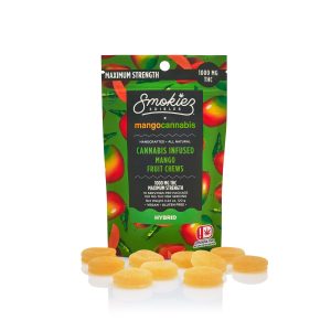 1000mg THC Mango Fruit Chews A Mango Cannabis Exclusive - Oklahoma