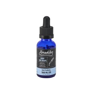 Natural Hemp CBD Drops, 1000mg CBD - Oklahoma
