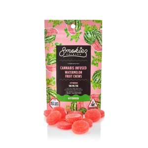 Watermelon Hybrid 100mg THC Fruit Chews - Massachusetts