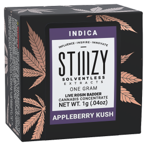 APPLEBERRY KUSH - LIVE ROSIN BADDER 1G