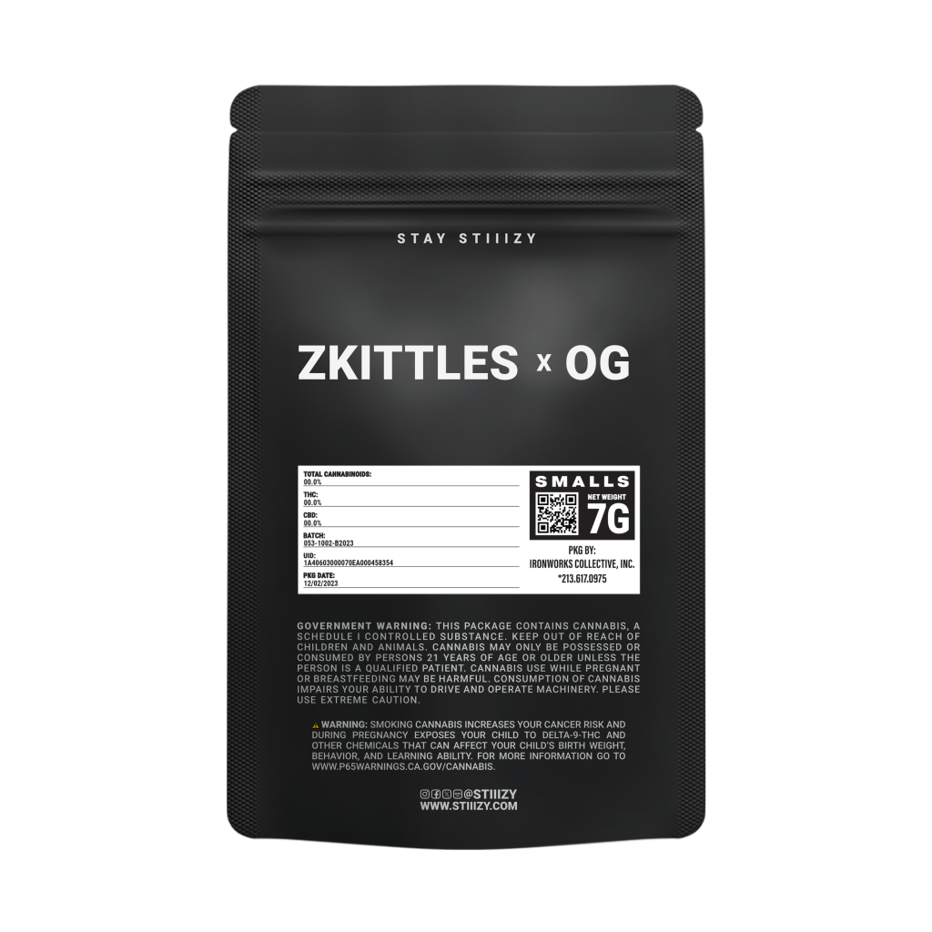 Z X OG BLACK LABEL 7G