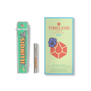 Greetings From Illinois Flip Case & Battery Combo 500mg