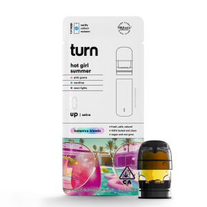 1.0g pod | hot girl summer | botanica blends | up |