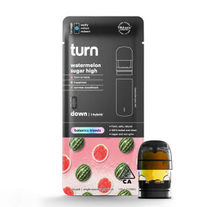 1.0g pod | watermelon sugar high | botanica blends | down |
