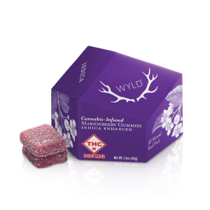 *HIGH DOSE* Marionberry Indica Enhanced Gummies | 300mg