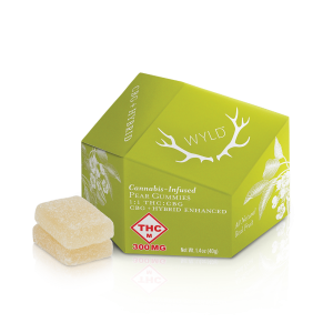 *HIGH DOSE* Pear 1:1 CBG + Hybrid Enhanced Gummies | 300mg:300mg